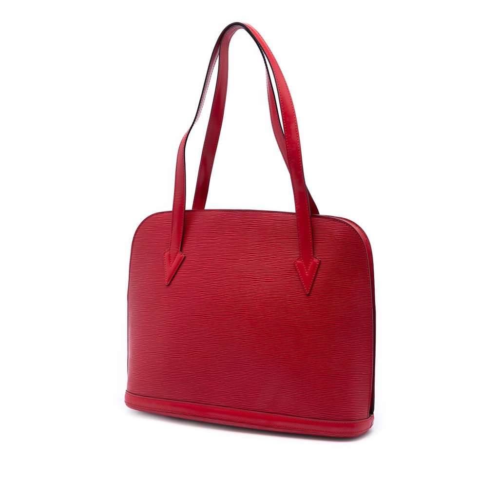 Louis Vuitton Epi Lussac Red Leather Very good condition - Back View