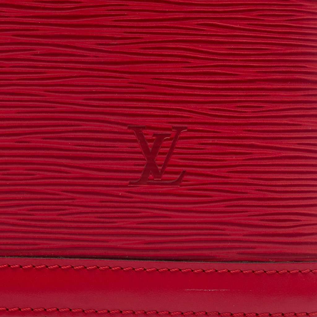 Louis Vuitton Epi Lussac Red Leather Very good condition - Box View