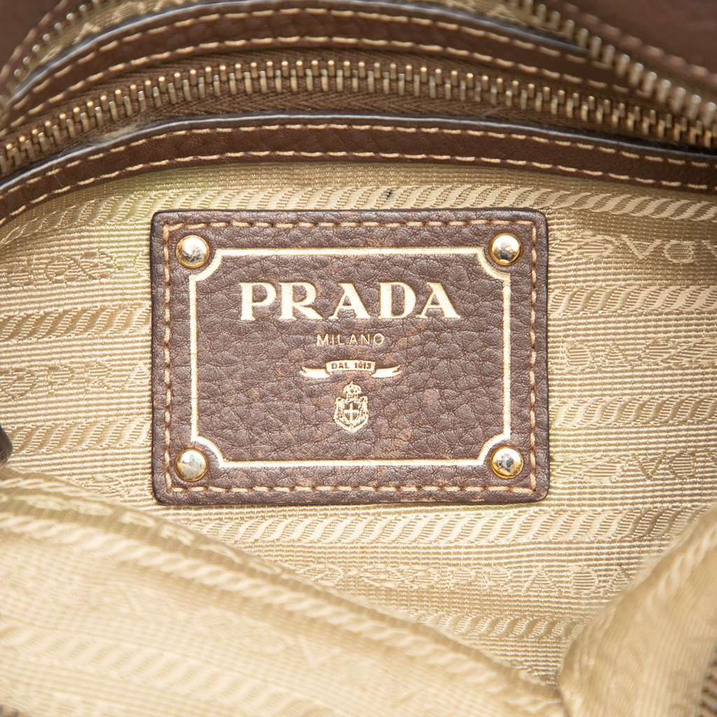 Prada Canvas Canapa Logo Crossbody Beige Very good condition - Box View
