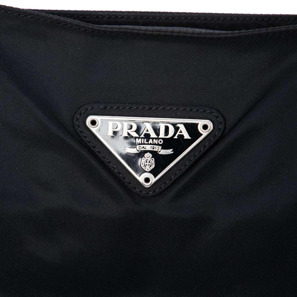 Prada Tessuto Zip Top Tote Black Very good - Box View