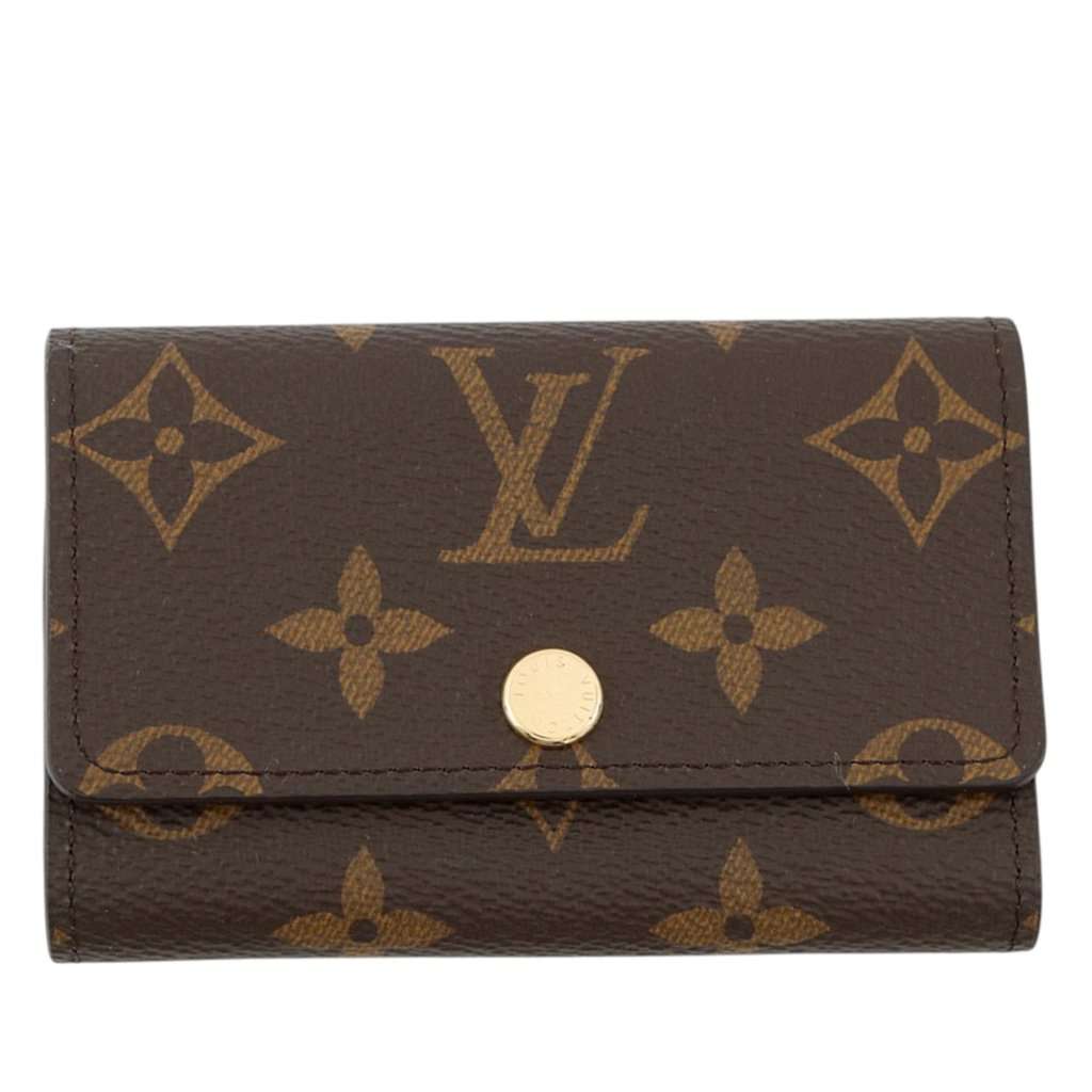 Louis Vuitton Monogram Multicles 6 Key Holder Brown Very good condition - Front View