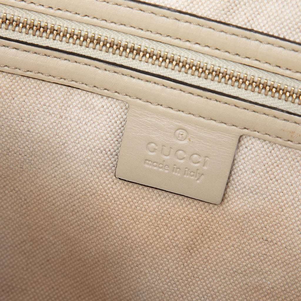 Gucci GG Canvas Web Mayfair Tote Beige Very good - Box View