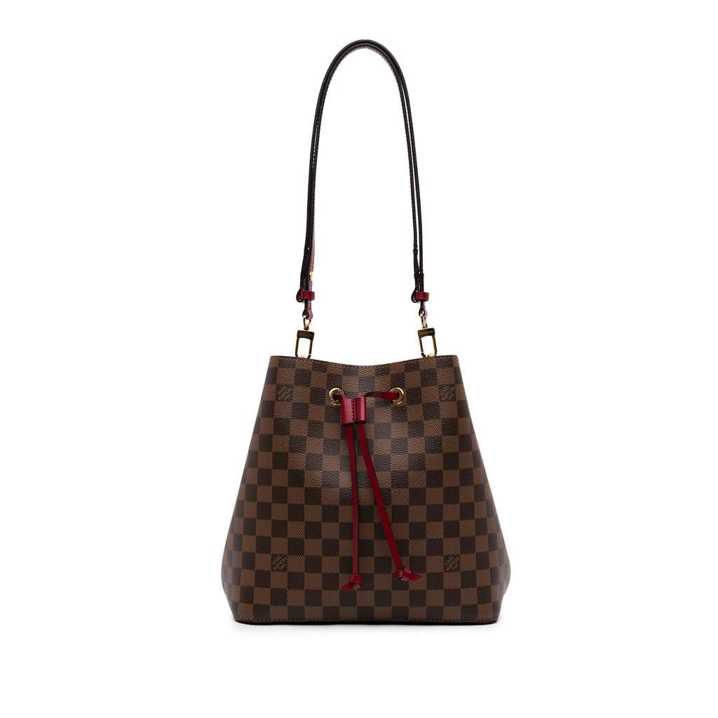 Louis Vuitton Damier Ebene Neonoe MM Brown Very good - Front View