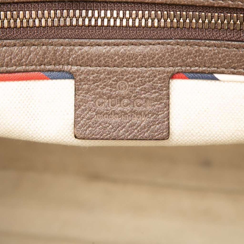 Gucci GG Supreme Web Courrier Crossbody Beige Very good - Box View