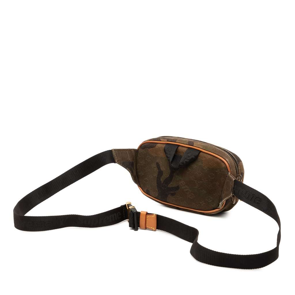 Louis Vuitton Supreme Camouflage Bum Bag PM Brown Very good - Back View