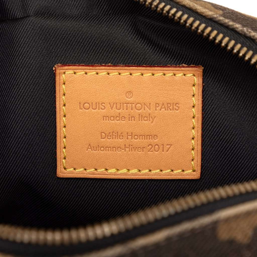 Louis Vuitton Supreme Camouflage Bum Bag PM Brown Very good - Box View