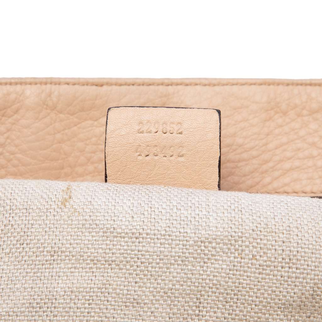 Gucci GG Canvas Icon Bit Tote Beige Very good condition - Box View