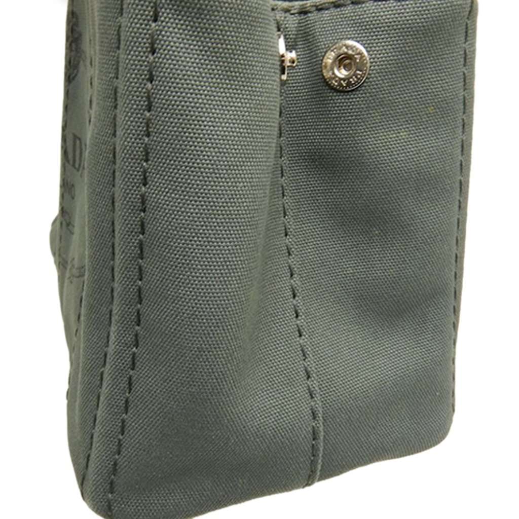 Prada Small Canvas Canapa Logo Satchel MultiColor Very good condition - Model View