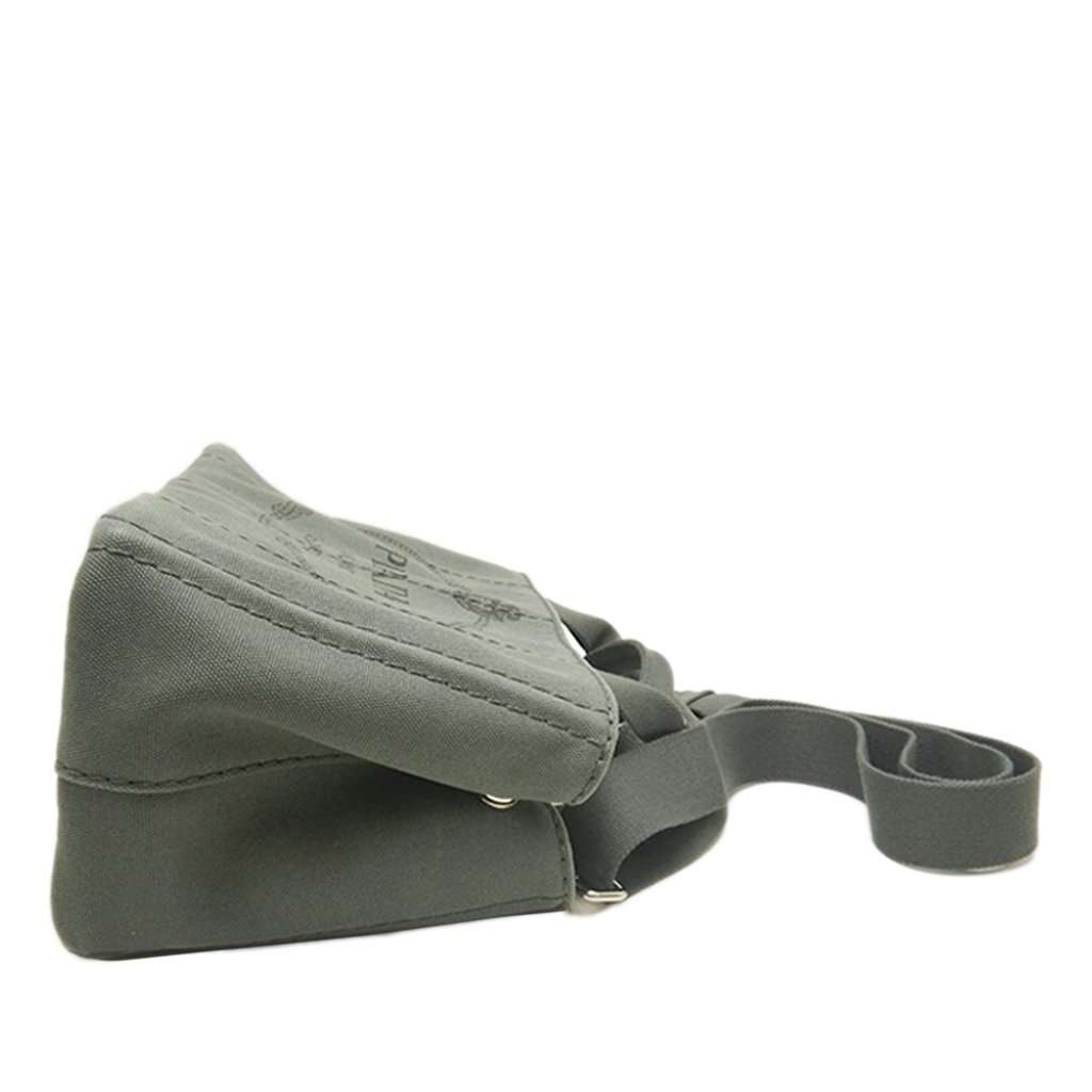 Prada Small Canvas Canapa Logo Satchel MultiColor Very good condition - Box View