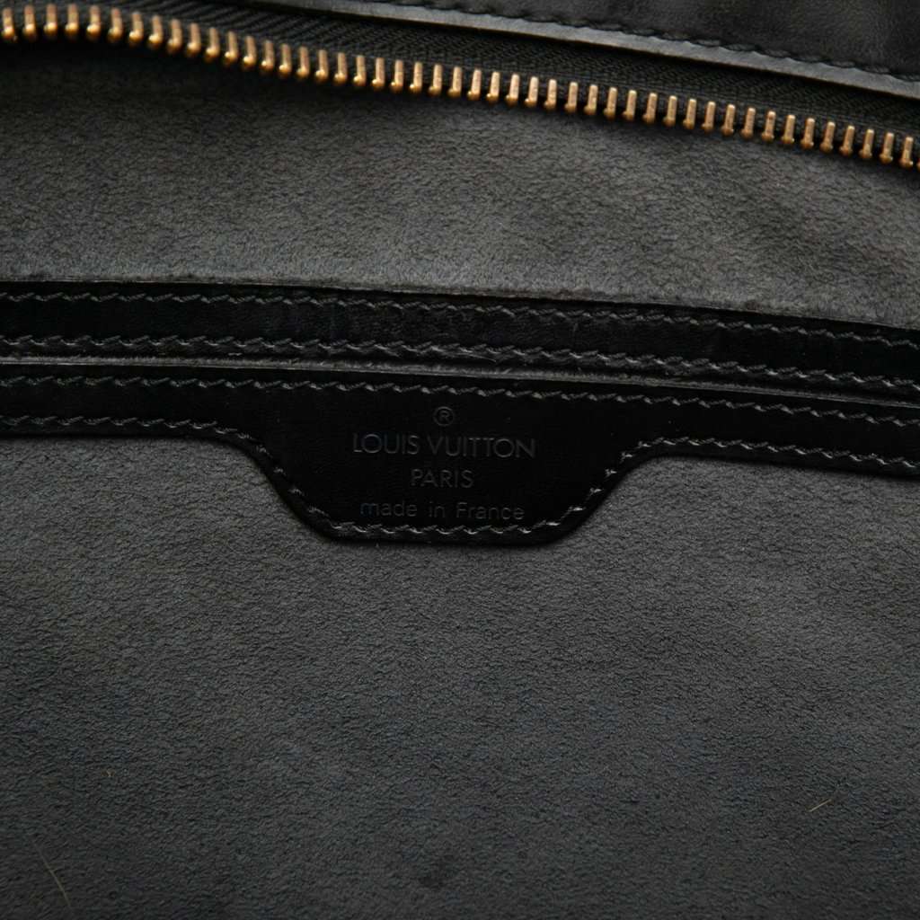 Louis Vuitton Epi Saint Jacques PM Short Strap Black Leather Good condition - Box View