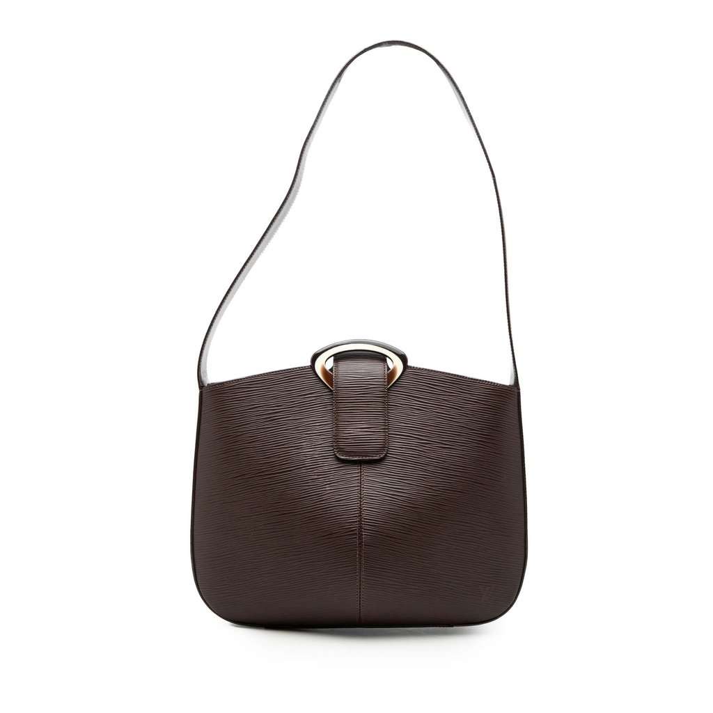 Louis Vuitton Epi Reverie Brown Leather Very good - Front View