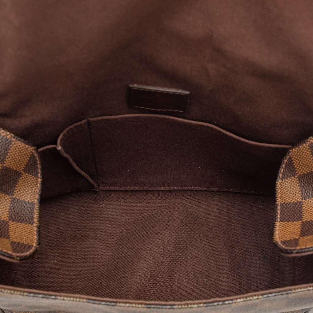 Louis Vuitton Damier Ebene Melville Reporter Brown Very good condition - Model View