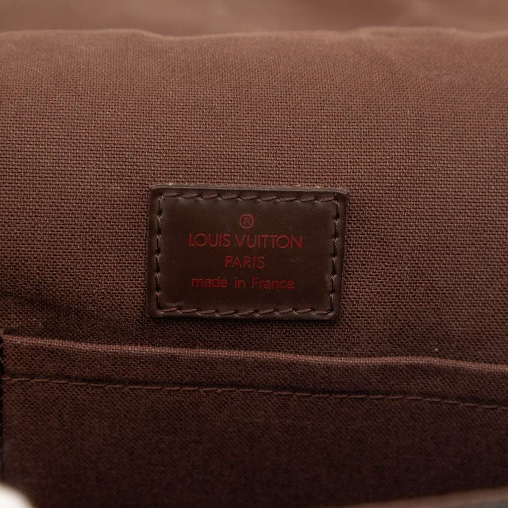 Louis Vuitton Damier Ebene Melville Reporter Brown Very good condition - Box View