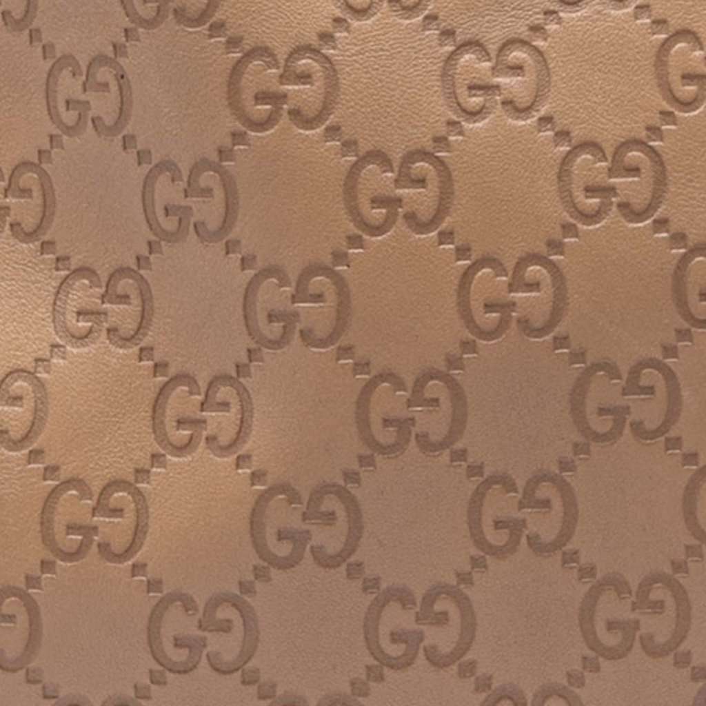 Gucci Guccissima Abbey D Ring Tote Beige Leather Very good condition - Box View