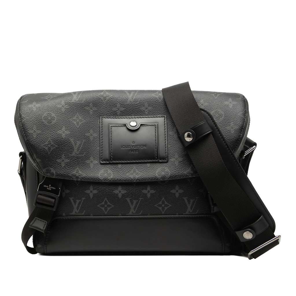 Louis Vuitton Monogram Eclipse Voyager PM Black Very good condition - Front View