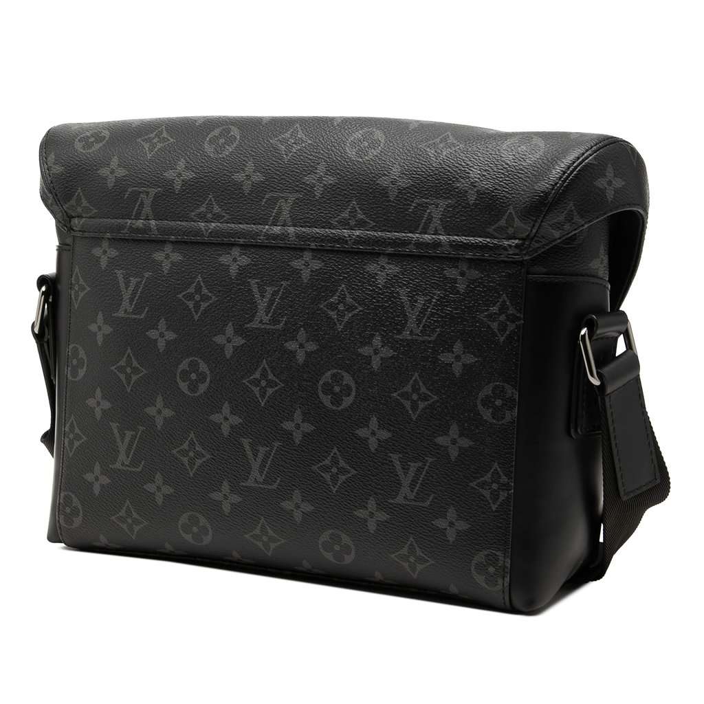 Louis Vuitton Monogram Eclipse Voyager PM Black Very good condition - Back View