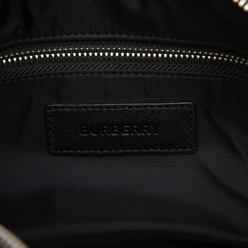 Burberry Nylon Logo Cannon Belt Bag Black Very good condition - Box View