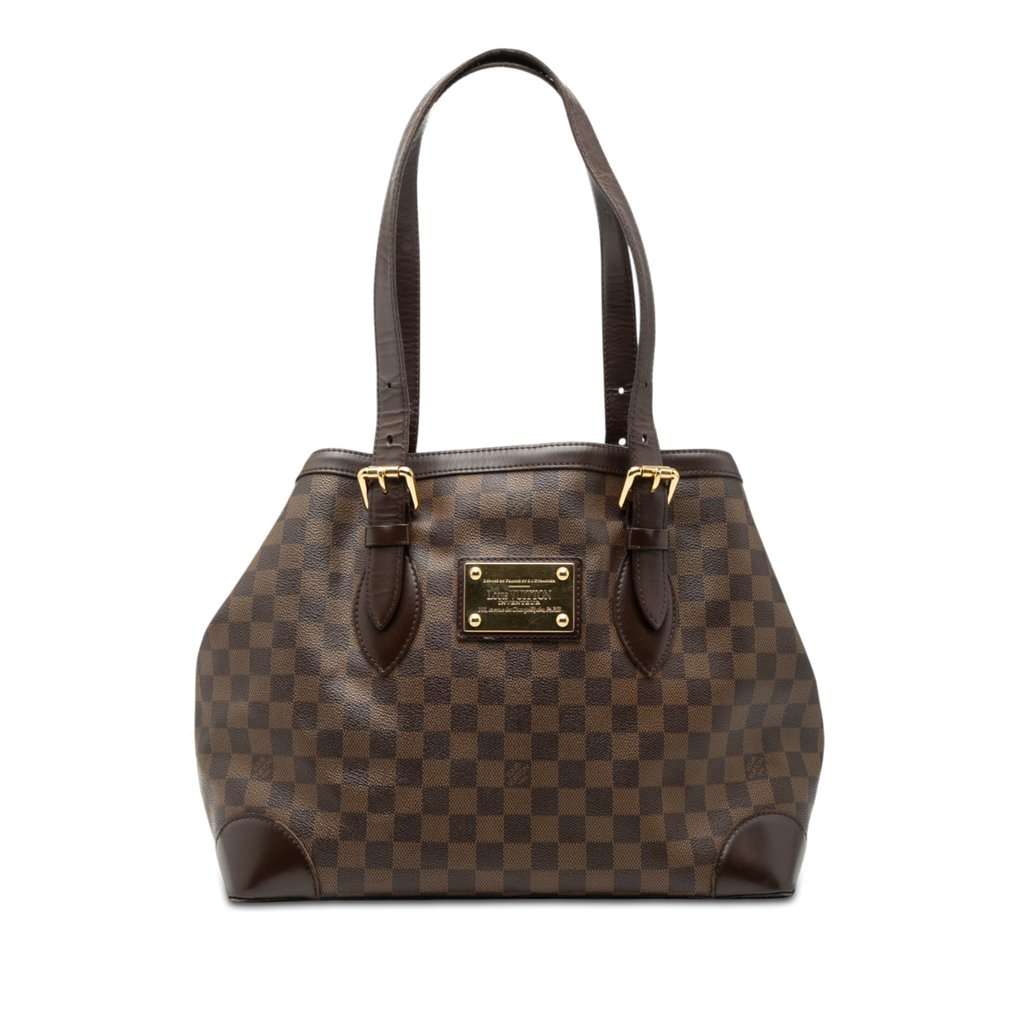 Louis Vuitton Damier Ebene Hampstead MM Brown Very good condition - Front View