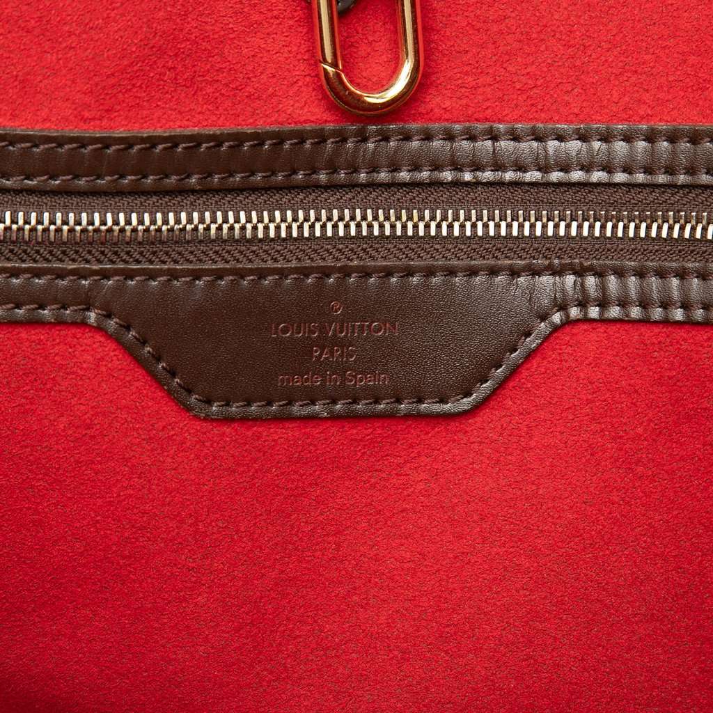 Louis Vuitton Damier Ebene Hampstead MM Brown Very good condition - Box View