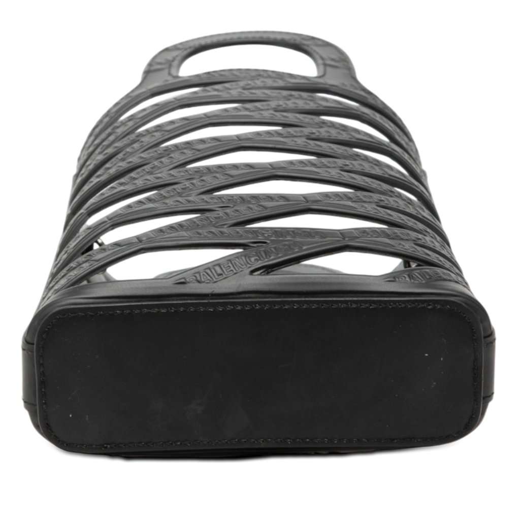 Balenciaga Leather Neo Basket Phone Holder Black Leather Very good condition - Inside View