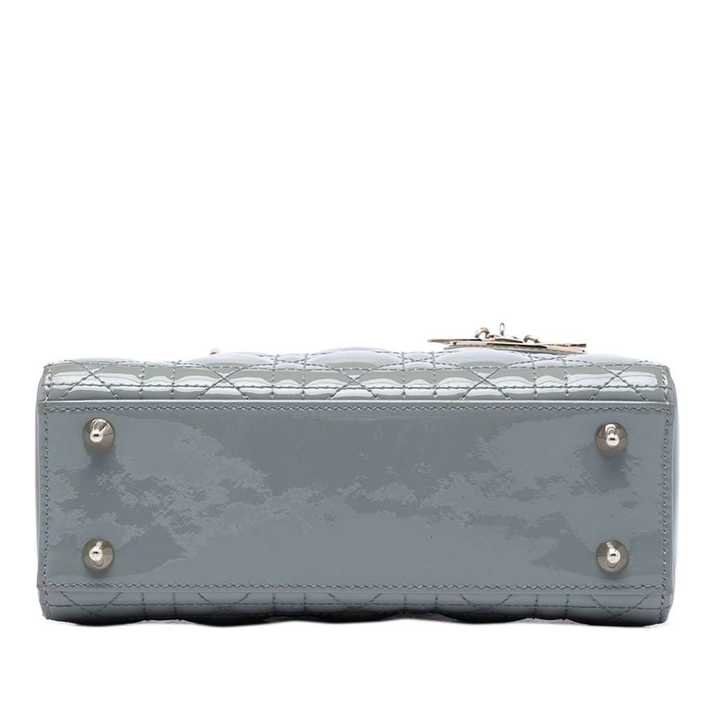 Dior Small Patent Cannage Lady Dior MultiColor Leather Very good condition - Inside View