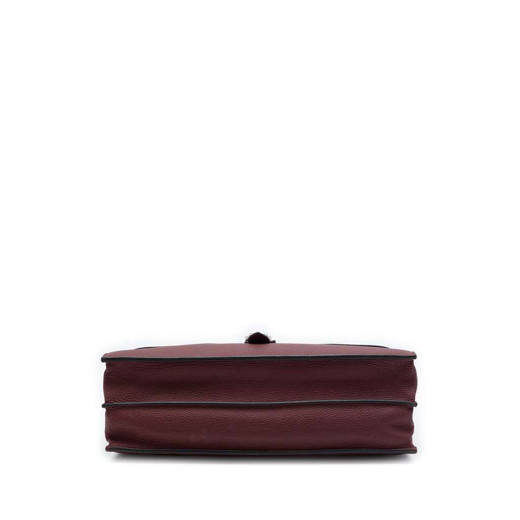 Hermès Clemence Sac A Depeches 38 Red Leather Very good - Inside View