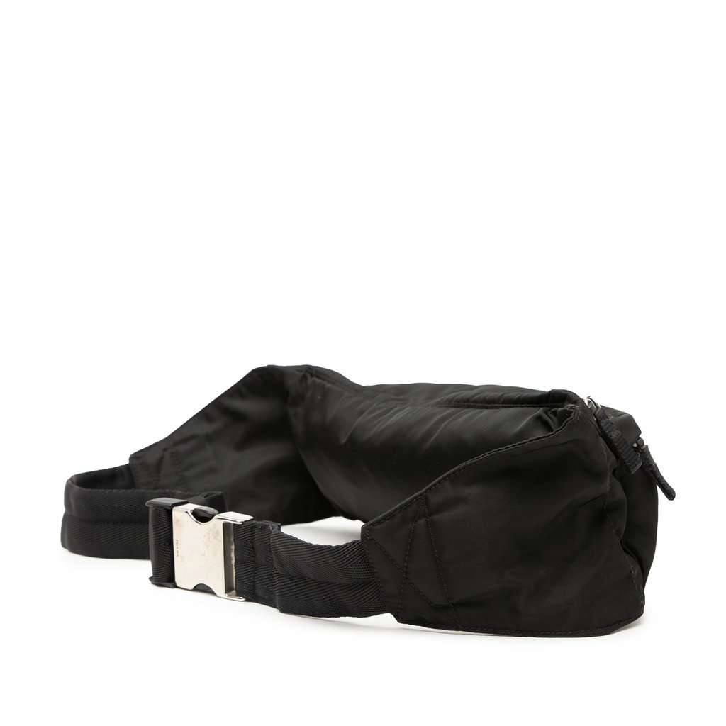 Prada Tessuto Belt Bag Black Very good - Back View