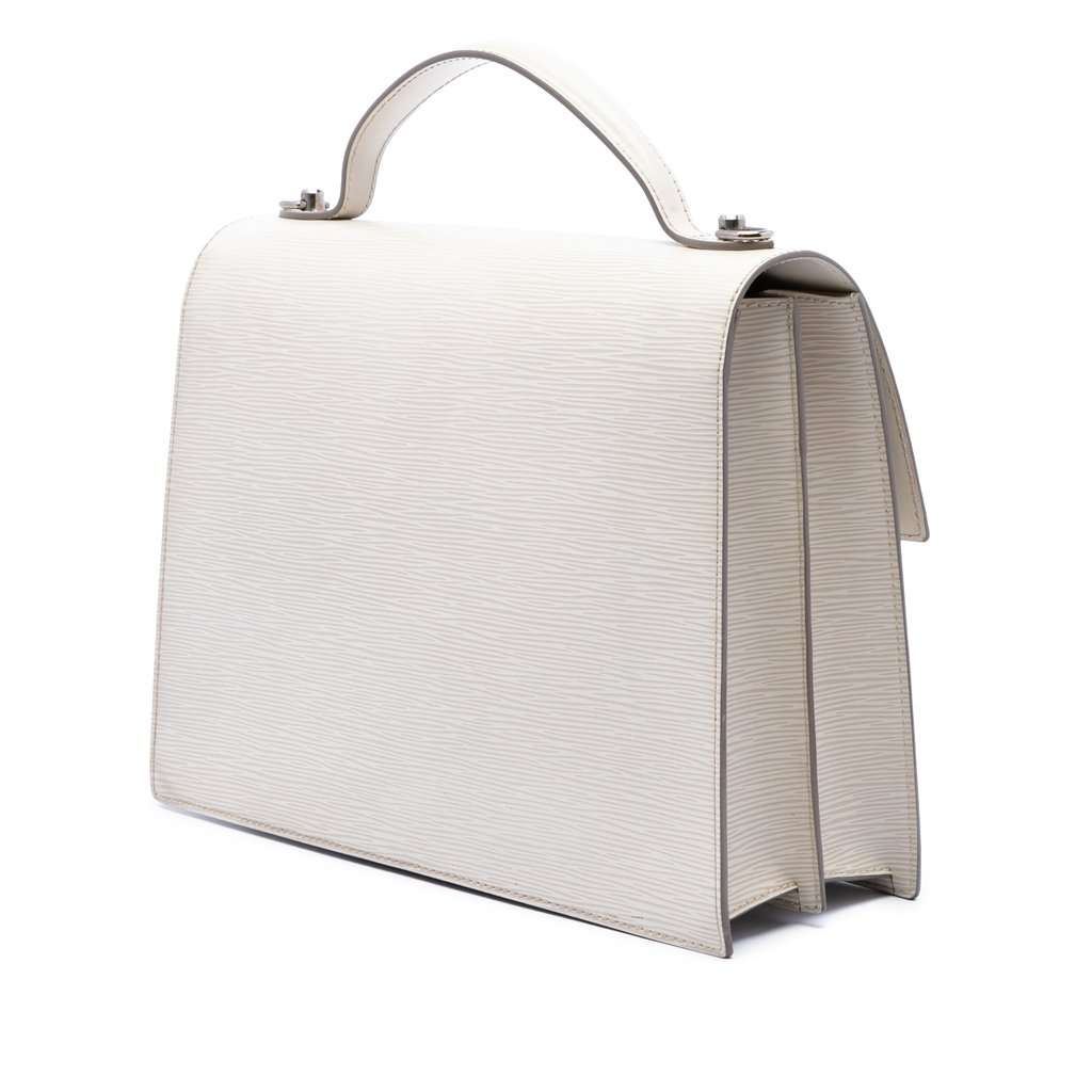 Louis Vuitton Epi Sevigne GM White Leather Very good - Back View