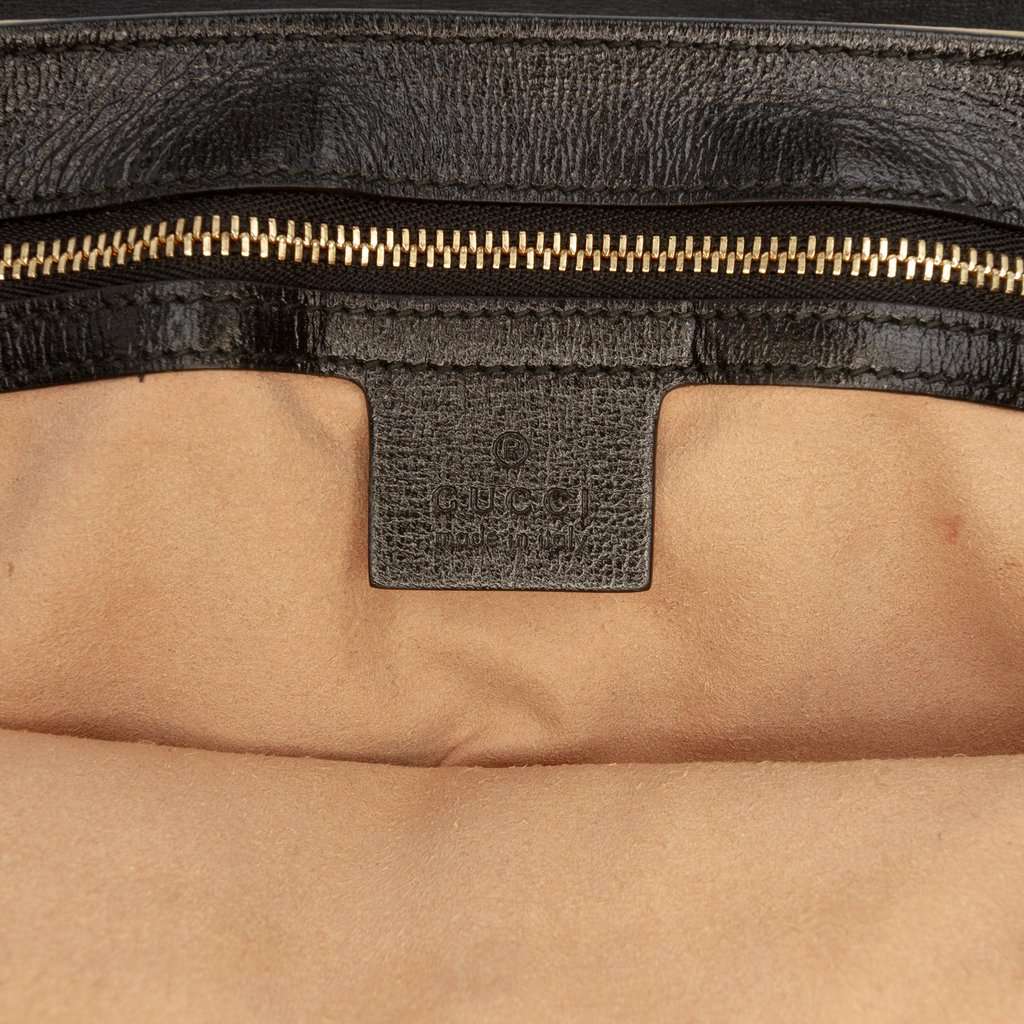Gucci Small Calfskin Marina Chain Shoulder Bag Beige Leather Very good condition - Box View