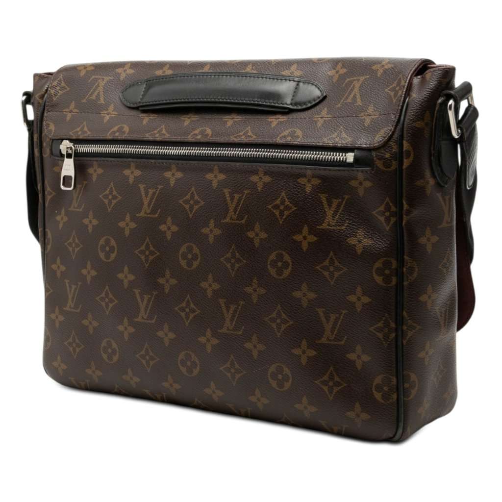 Louis Vuitton Monogram Macassar Clarence Brown Good - Back View