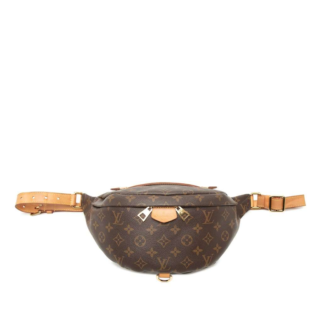 Louis Vuitton Monogram Bumbag Brown Very good - Front View