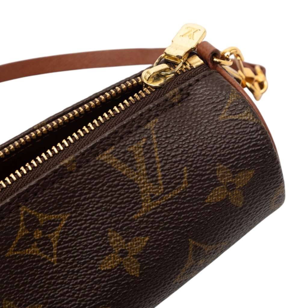 Louis Vuitton Monogram Papillon Pochette Brown Very good condition - Box View