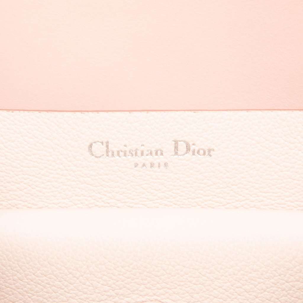 Dior Large Supple Grained Calfskin Open Bar Tote Brown Leather Very good condition - Box View
