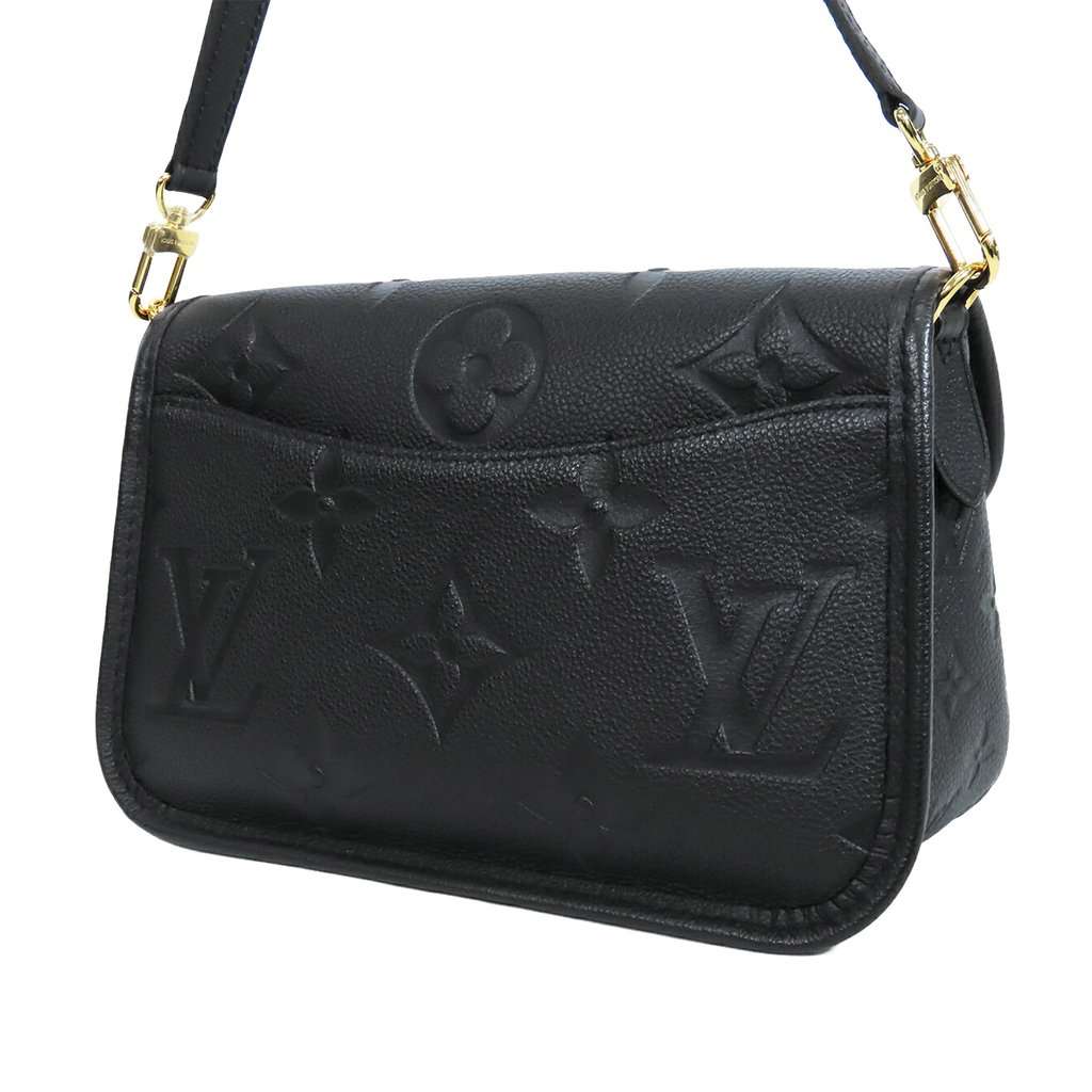 Louis Vuitton Monogram Empreinte Diane Black Leather Very good condition - Back View
