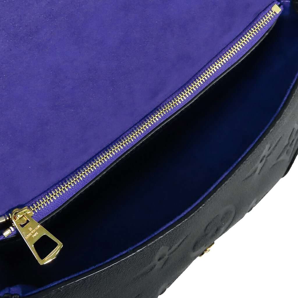 Louis Vuitton Monogram Empreinte Diane Black Leather Very good condition - Model View