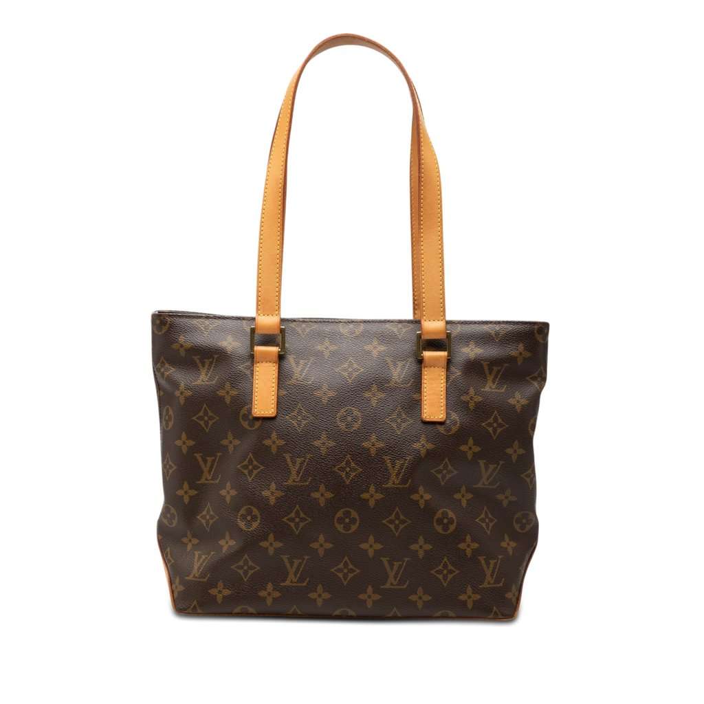 Louis Vuitton Monogram Cabas Piano Brown Very good - Front View