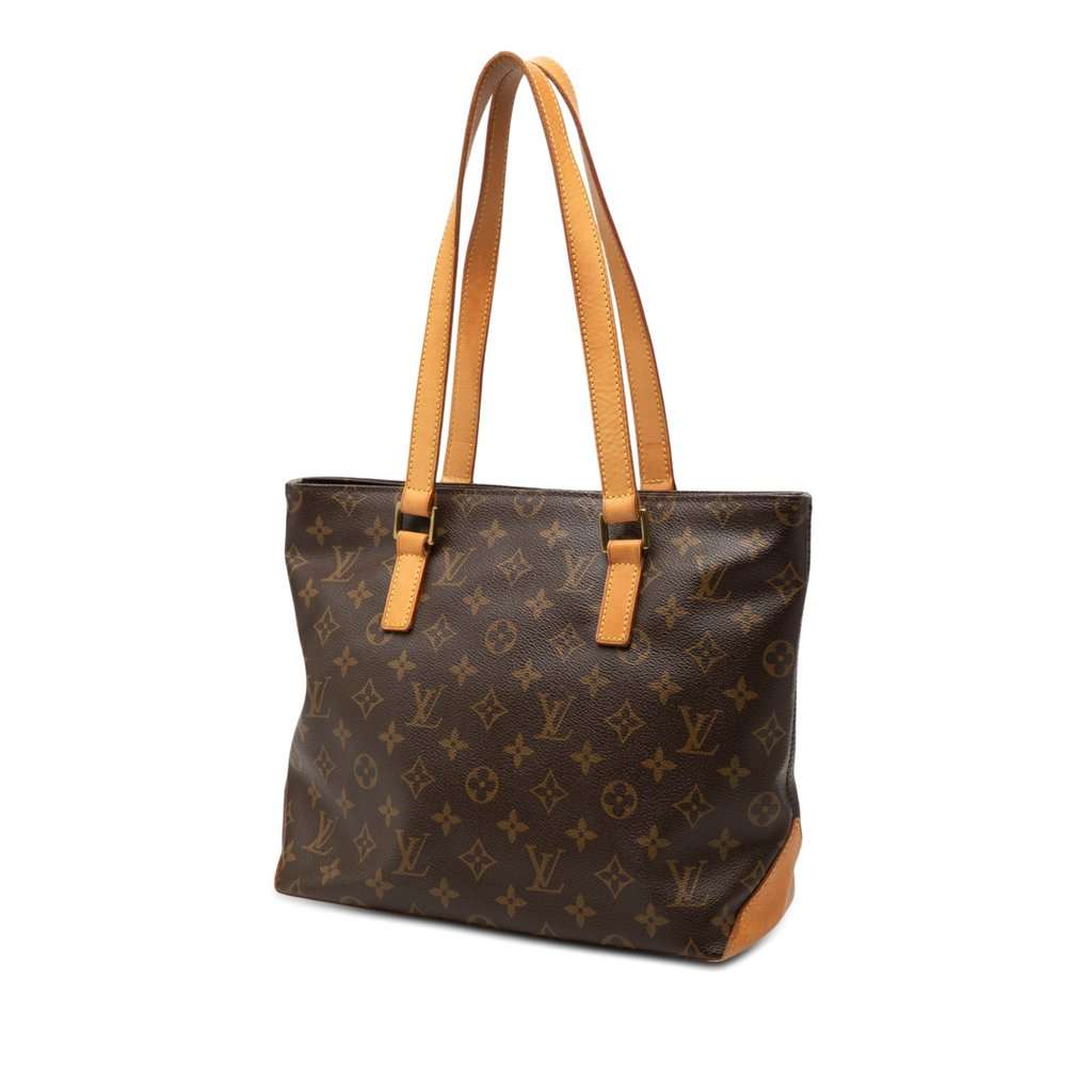 Louis Vuitton Monogram Cabas Piano Brown Very good - Back View