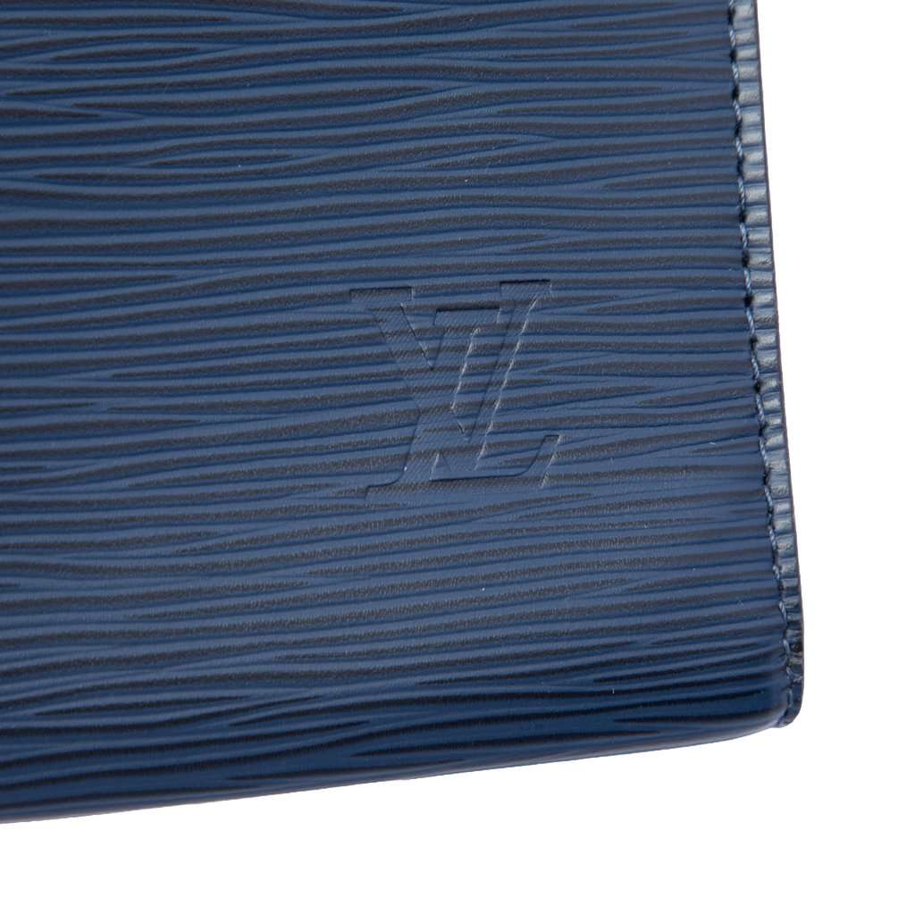 Louis Vuitton Epi Toiletry Pouch 26 Blue Leather Very good - Box View