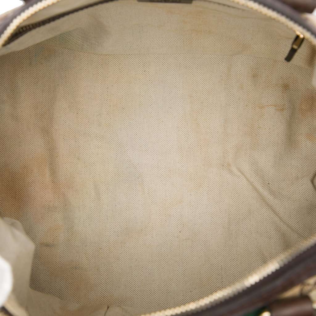 Gucci Medium GG Canvas Web Joy Boston Bag Beige Very good condition - Model View