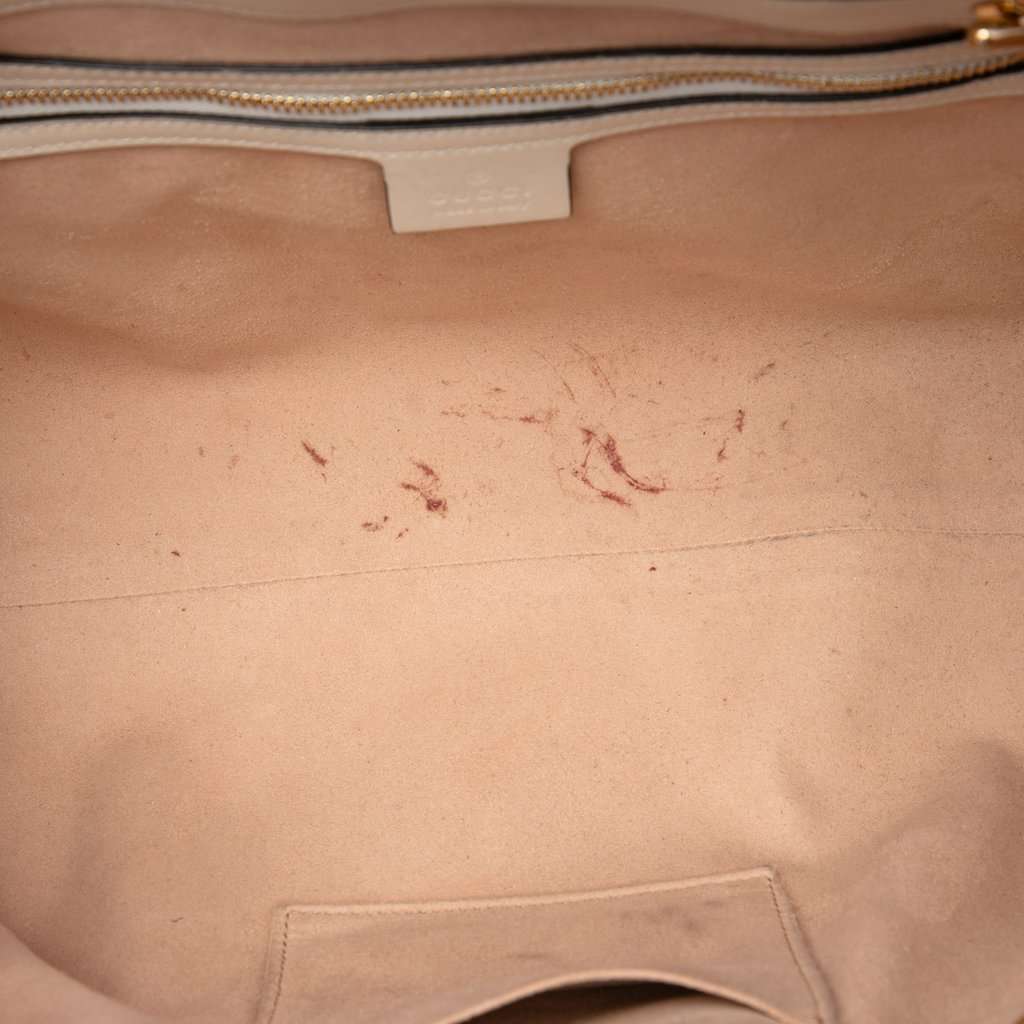 Gucci Medium GG Supreme Padlock Tote Beige Very good condition - Model View