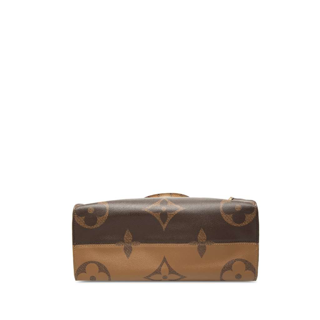 Louis Vuitton Monogram Reverse Giant OnTheGo MM Brown Very good condition - Inside View