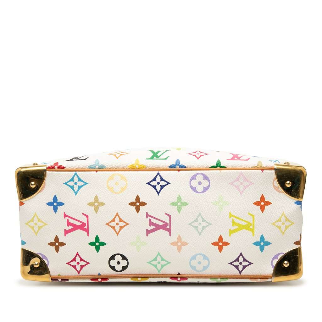 Louis Vuitton Monogram Multicolore Trouville White Very good - Inside View