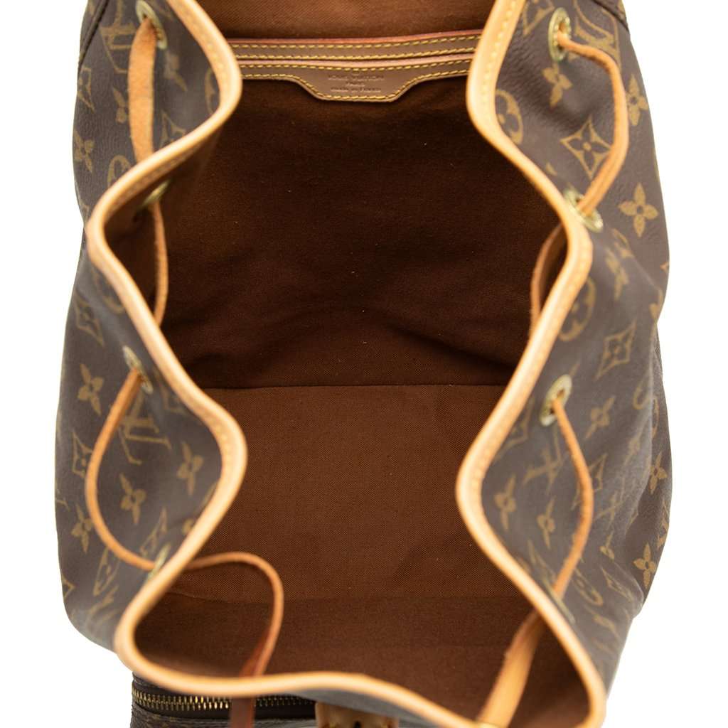 Louis Vuitton Monogram Montsouris GM Brown Very good - Model View