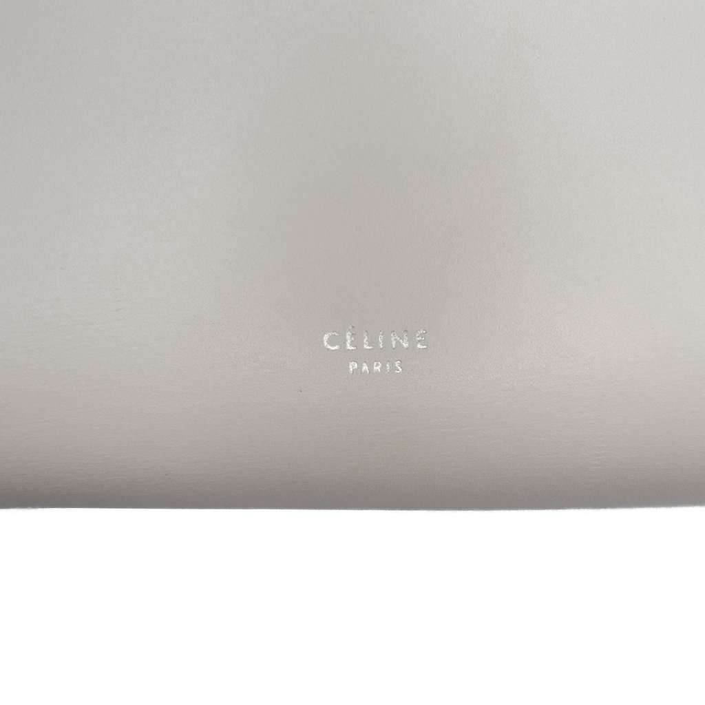 Celine Mini Smooth Calfskin Belt Bag White Leather Good condition - Box View