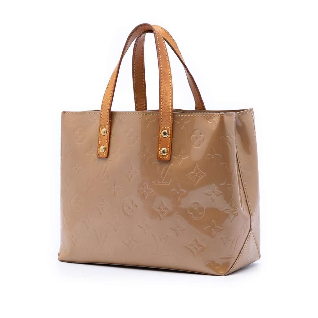 Louis Vuitton Monogram Vernis Reade PM Beige Leather Very good - Back View