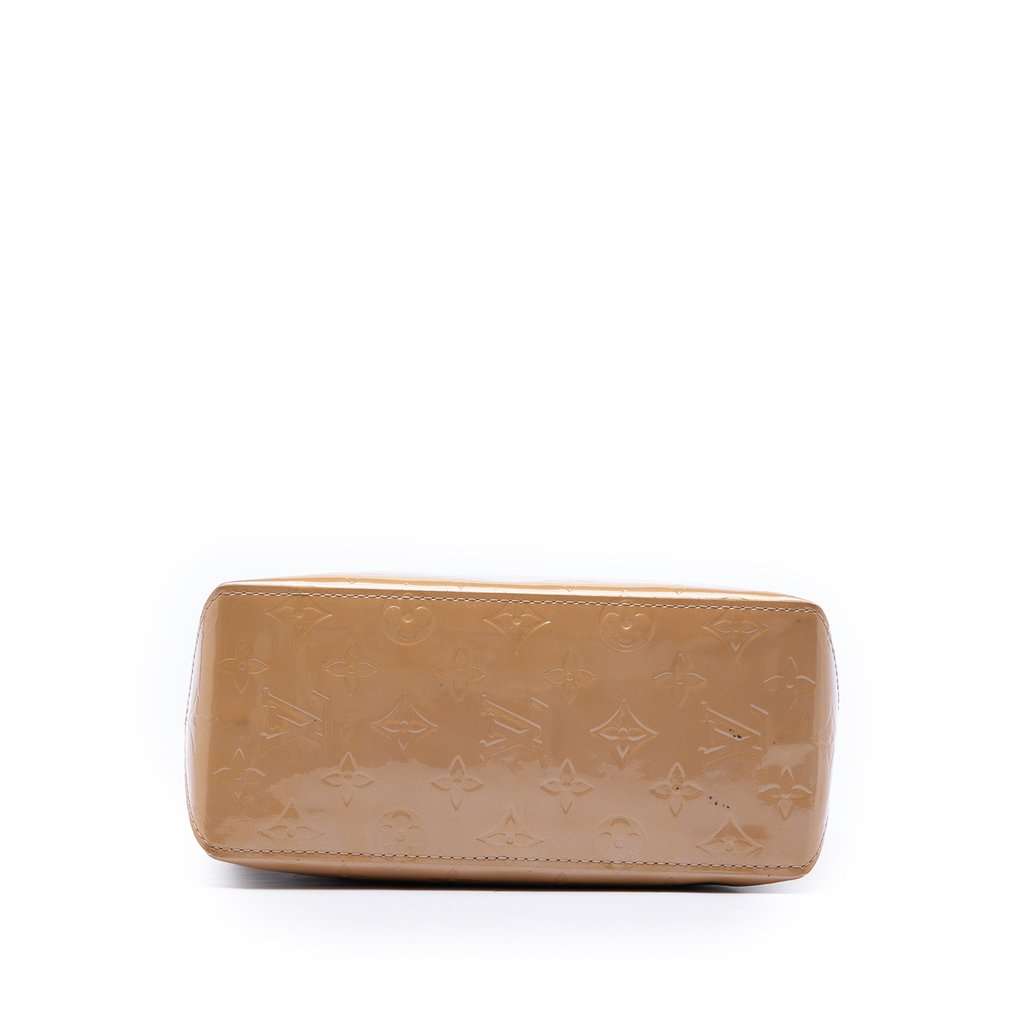 Louis Vuitton Monogram Vernis Reade PM Beige Leather Very good - Inside View