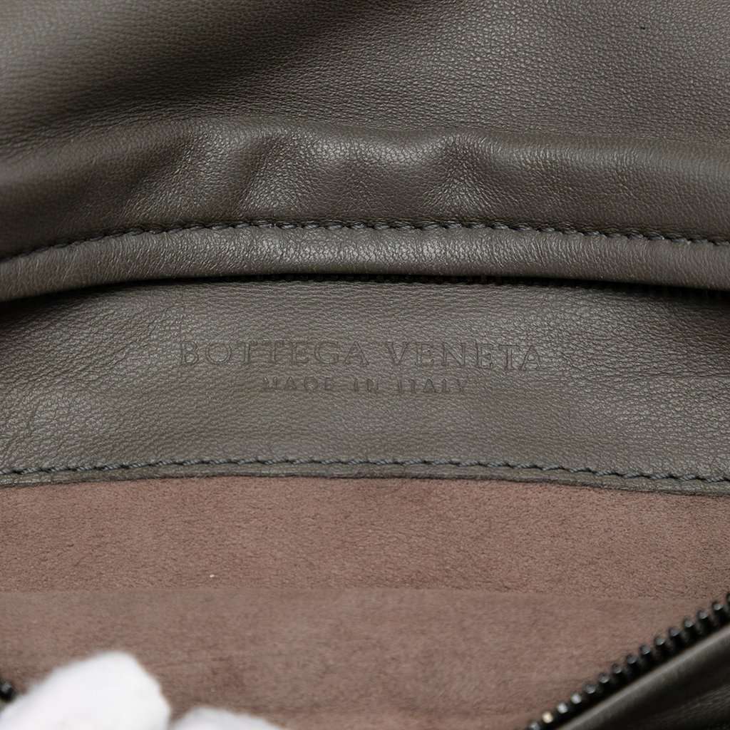 Bottega Veneta Nappa Intrecciato Turn Lock Clutch Other Leather Very good condition - Box View