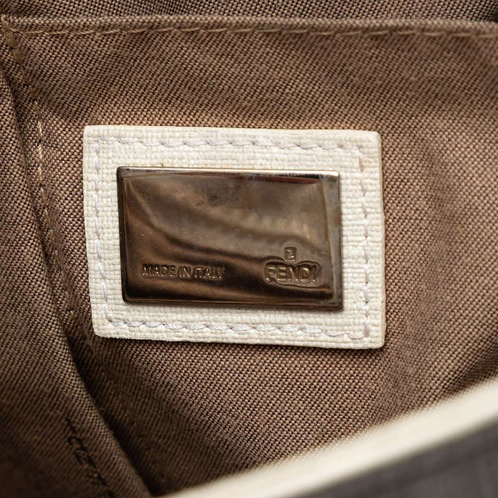 Fendi Zucca Spalmati Crossbody Beige Very good - Box View