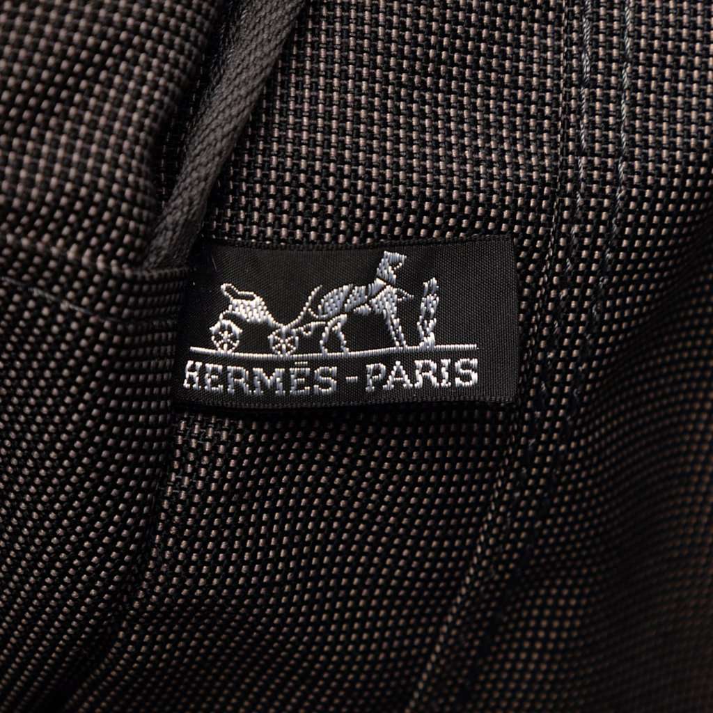 Hermès Canvas Herline GM Brown Very good - Box View