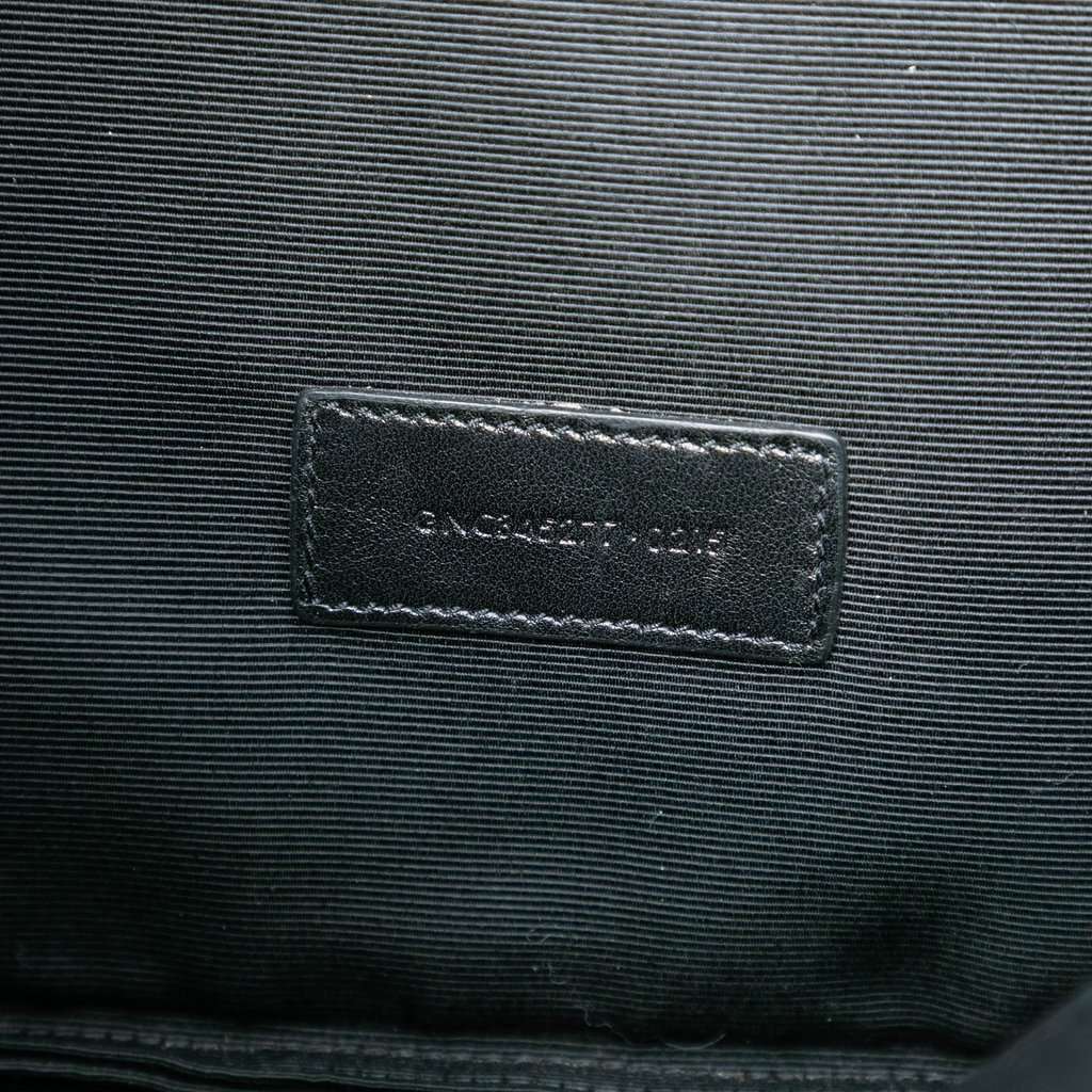 Saint Laurent Grain De Poudre Zip Document Holder Black Leather Very good - Box View